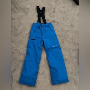 Spyder Electric Blue Snow Pants with Straps